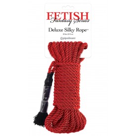 Красная веревка для фиксации Deluxe Silky Rope - 9,75 м.